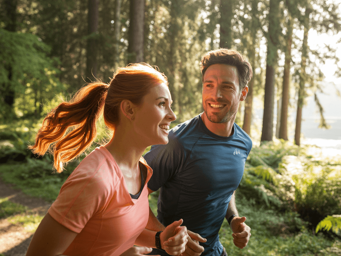 Active couple — Vertex Vitality wellness